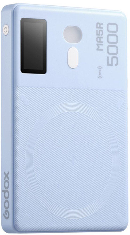 Godox MA5R Mobile Power Bank & rgb LED Light Blue