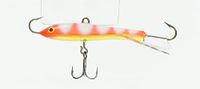 Rapala Jigging visaas van natuurlijk materiaal, jigger-effect, variabel – 7 cm/18 g, gemaakt in Estland, fluorescerend, rood, volwassenen, uniseks, 7 cm/18 g