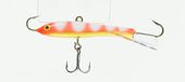 Rapala Jigging visaas van natuurlijk materiaal, jigger-effect, variabel – 7 cm/18 g, gemaakt in Estland, fluorescerend, rood, volwassenen, uniseks, 7 cm/18 g