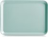 Zeller Dienblad - Rechthoekig - Aqua Blauw - Kunststof - 24 x 18 cm