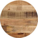 vidaXL Tafelblad rond Ø 40x1,5 cm massief ruw mangohout