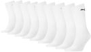 PUMA unisex 9P sokken crew blanc