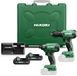 HiKOKI KC18DAWAZ 2-Delige Combiset 18V - Accuboormachine & Accuslagschroevendraaier - 2000 mAh