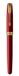 Parker Sonnet stylo plume | laqué rouge avec garniture dorée | plume moyenne | coffret cadeau