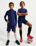 Nike Voetbalshort Academy Junior Blauw Wit Roze Maat 140