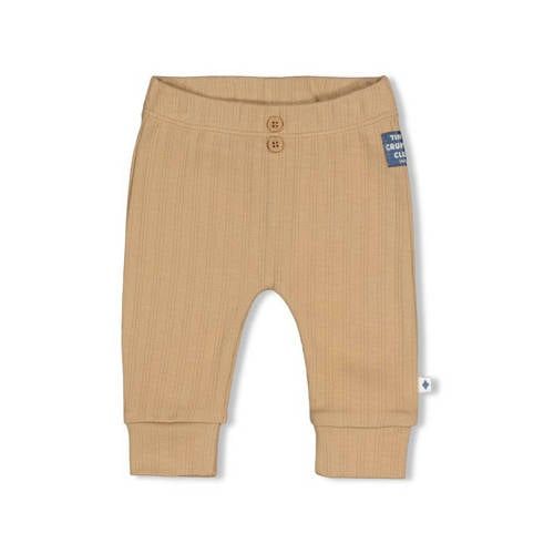 Feetje regular fit casual gestreepte broek - beige