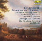 Proper S&D Consignment Telarc Distribution Mendelssohn: Symphony no 3, etc / Dohnanyi, Cleveland Orch