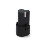 cartrend batterie de secours Li-ion 12 volts 2000 mAh, pour la polisseuse cartrend 10699, noir