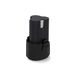 cartrend batterie de secours Li-ion 12 volts 2000 mAh, pour la polisseuse cartrend 10699, noir