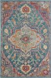 Safavieh Vloerkleed Desi Turquoise Polypropyleen 90 x 150 cm