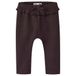 NAME IT BABY regular fit legging met ruches - chocoladebruin