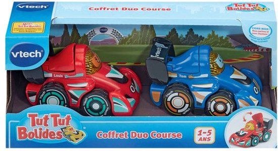 VTECH - TUT TUT BOLIDES - RACEDUO SET (LOUIS + TOM) - Meerkleurig