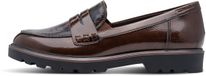 Tamaris Dames Loafers Bruin Comb