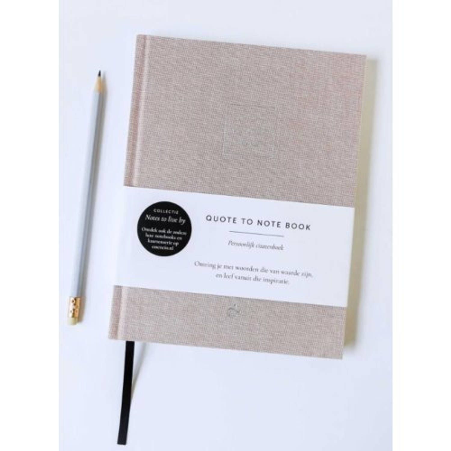 Essencio Quote To Note Book - A5 - Zachtroze