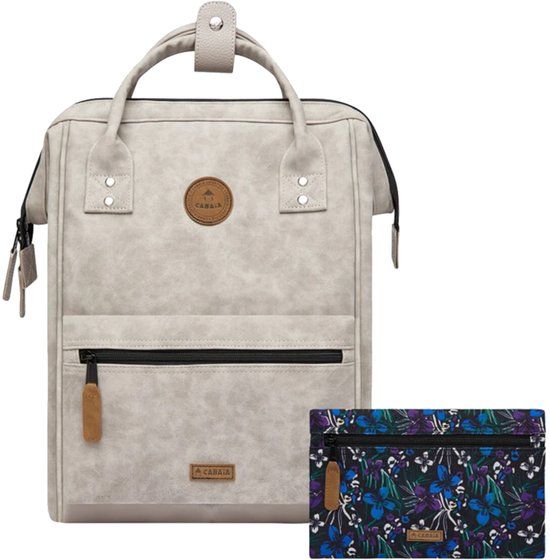 Cabaïa Cabaia Adventurer Medium Laptoprugzak - 14 inch - 18L - Grijs
