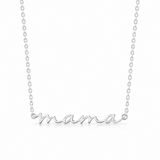 Cilla Jewels Zilverkleruige Mama Ketting van Edelstaal