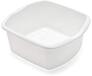 Addis Kleine Rechthoekige Afwaskom - Wit - 8 ltr