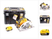 DeWalt DCS 572 NT accu-handcirkelzaag 18V 184 x 16 mm + 1x accu 5,0 Ah + T-STAK - zonder oplader