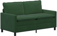 vidaXL Bank Jungle Groen 156 x 81 x 87,5 cm Stof