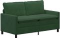 vidaXL Bank Jungle Groen 156 x 81 x 87,5 cm Stof