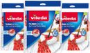 Vileda Turbo 2-in-1 Navulling - 3 x - Voordeelverpakking