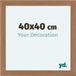 Your Decoration Cadre photo 40x40 cm Noyer Clair