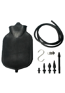 Master Series - Deluge - Deluxe Black Enema Set