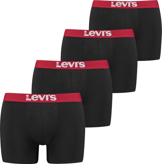 Levi's 4P boxers basic combi zwart - XL