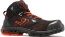 Base Protection Chaussures De Sécurité Hautes Paris Noir / Orange - S1ps Esd Lg Sc Fo Sr-ca-b1705-0wa P44