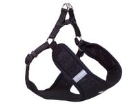 Nobby 80623-05 harnas Mesh Reflect zwart B: 10mm, L: 28-33cm + 32cm
