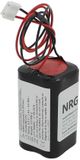 AccuCell batterie de secours NiMH 4,8V 2000mAh F2x2 Mignon AA avec câble de 300mm et connecteur