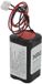 AccuCell batterie de secours NiMH 4,8V 2000mAh F2x2 Mignon AA avec câble de 300mm et connecteur