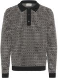 Casual Friday Trui CFWik Jaquard Zwart 3XL