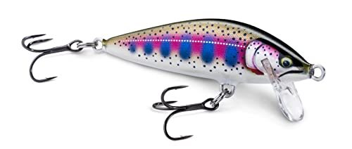 Rapala Rapala - Kunstvisaas Spinning Countdown Elite - In Balsa - visaas voor zoet water - zwemdiepte 1,2 m - 7,5 cm / 10 g - Made in Estland - Gilded Rainbow Trout