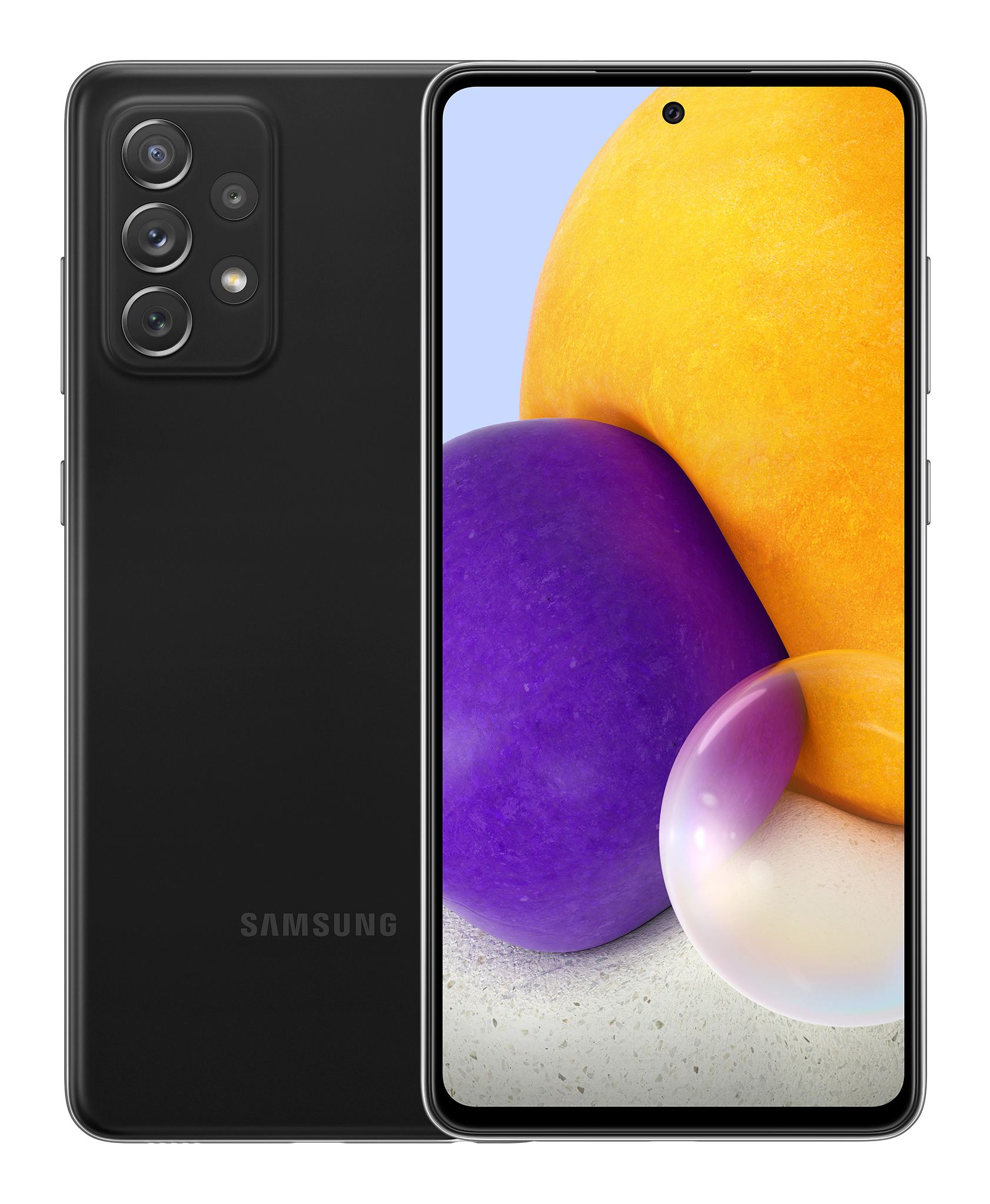 Samsung Galaxy A72 4G Smartphone - Zwart