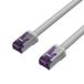 Flexline S/FTP CAT6a 10 Gigabit Netzwerkkabel Grau 50 m