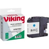 Viking Inktcartridge LC-421XLC Compatibel Cyaan