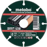 Metabo Accessoires Metabo 628547000 Diamanten doorslijpschijf 115 mm 10 stuk(s) Metaal (verzinkt)