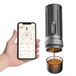 Ceramax draagbare espressomachine (3e generatie) met 13.500 mAh batterij, Bluetooth-app en een 58 mm bodemloos filterdrager.