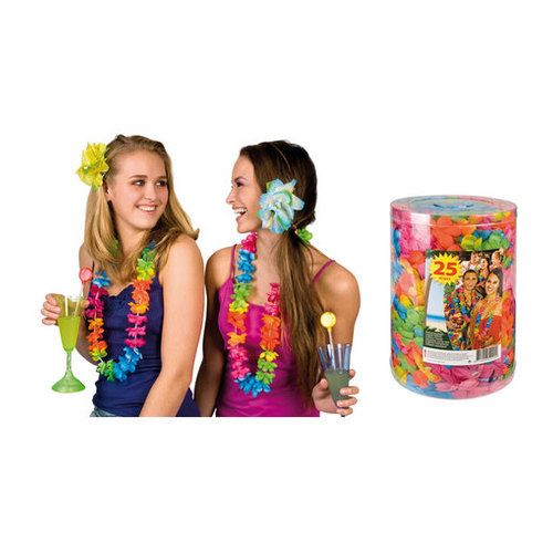 Vegaoo Hawaii kransen 25 stuks