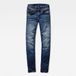 G-Star Midge Slim Straight Wmn Dames Jeans Medium Indigo Aged
