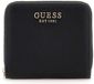 GUESS Talent SLG Small Zip Around Wallet Black