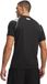 Under Armour UA HG Elite Fitted SS-BLK Heren Sportshirt - Zwart / Roze / Reflecterend - XXL
