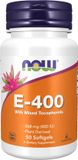 NOW Foods Vitamine E 400IU - 50 gélules molles