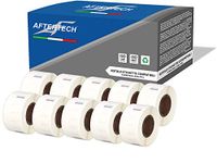 Aftertech 10 x 99017 12,5 x 51 mm compatibele zelfklevende etiketten (220 etiketten/rol = 2200 totaal) voor Dymo LabelWriter Seiko SLP etiketteermachines S0722460 10 x 99017