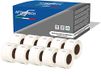 Aftertech 10 x 99017 12,5 x 51 mm compatibele zelfklevende etiketten (220 etiketten/rol = 2200 totaal) voor Dymo LabelWriter Seiko SLP etiketteermachines S0722460 10 x 99017
