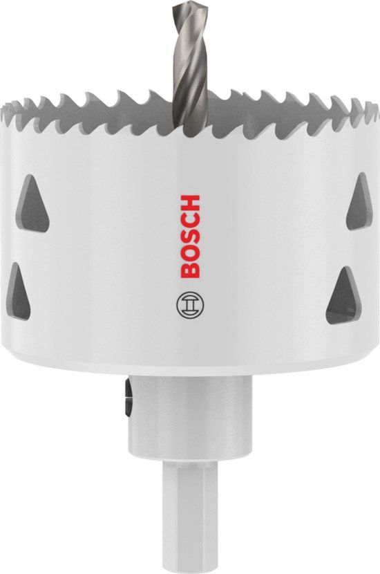 Bosch Accessoires Bosch 1x Scie trépan avec adaptateur Multi Material (pour Acier, Cloison sèche, Ø 67 mm, Professional Accessoire Perceuses)