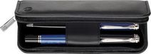 Pelikan leren etui TGX2N voor 2 schrijfinstrumenten, zwart