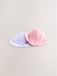 Next - Meisjes - Set van 2 babyvissershoedjes van kreukstof - Roze