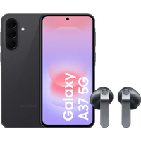 Samsung Galaxy A37 128GB Zwart 5G + Samsung Galaxy Buds4 Zwart